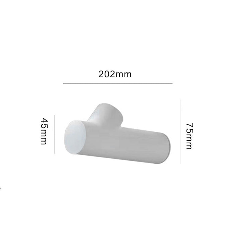 Applique murale extérieure cylindrique Ray – Blanc / Blanc froid