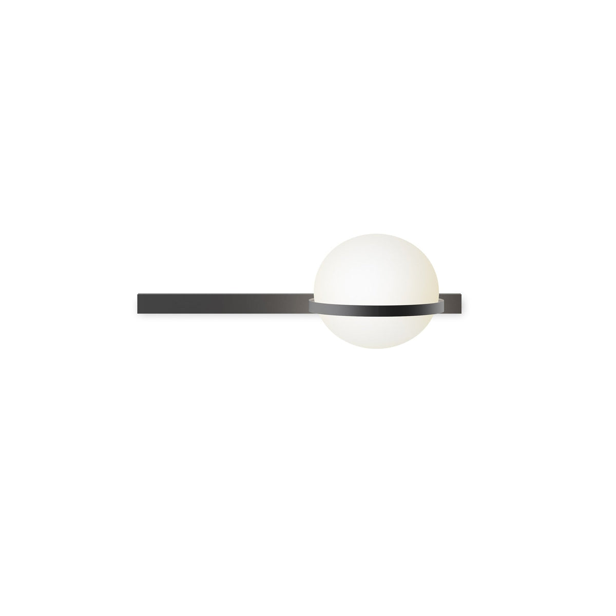 Applique murale extérieure à globes Ray – Sphères opalines LED étanches, version verticale