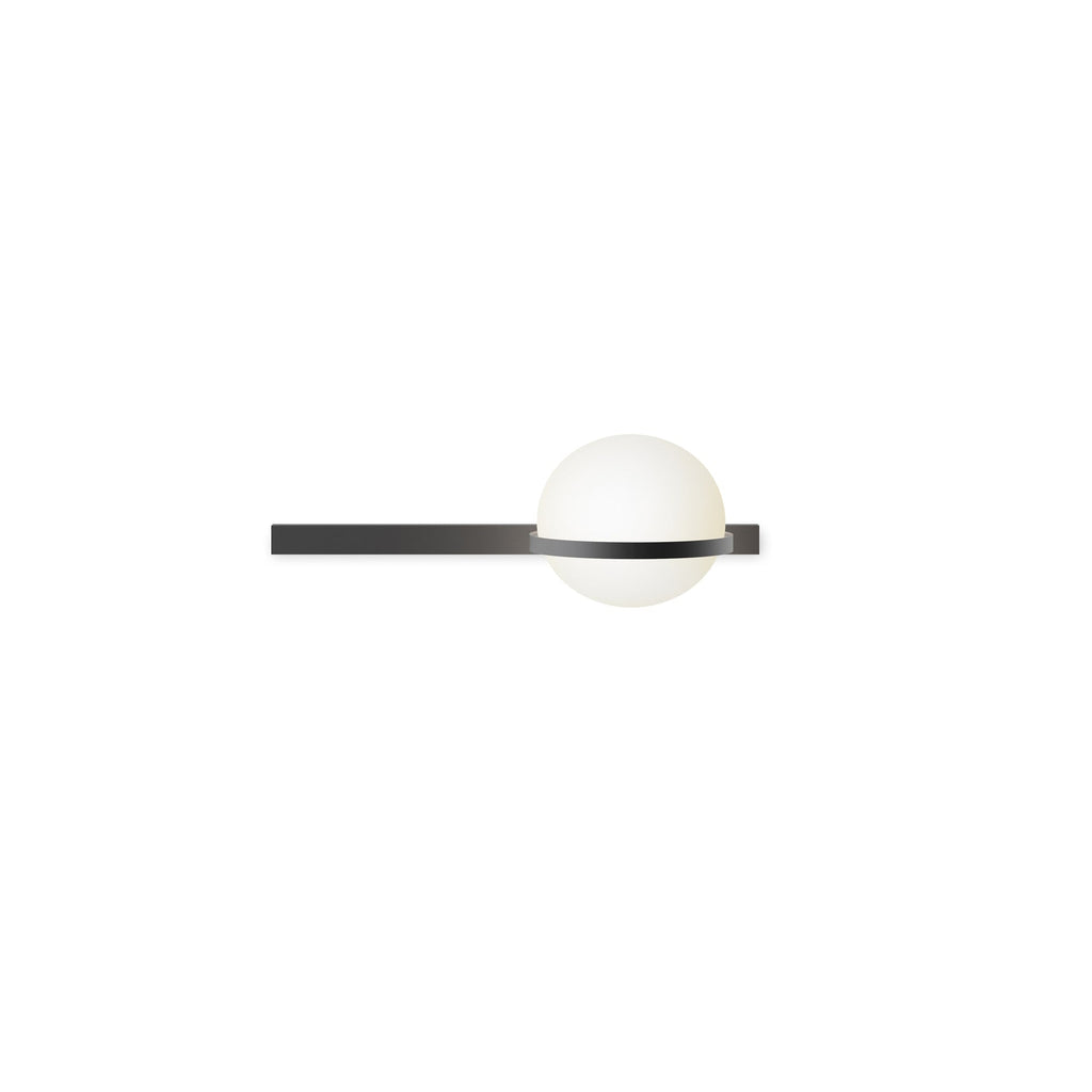 Applique murale extérieure à globes Ray – Sphères opalines LED étanches, version verticale