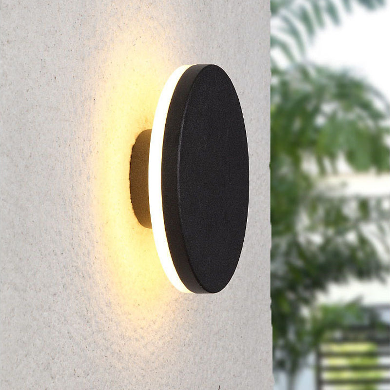Applique murale extérieure LED Klyne – Ronde ou carrée, étanche, option détecteur