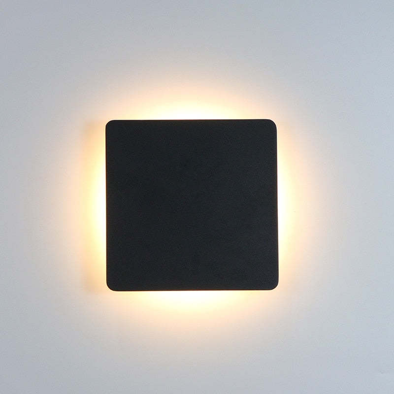 Applique murale extérieure LED Klyne – Ronde ou carrée, étanche, option détecteur
