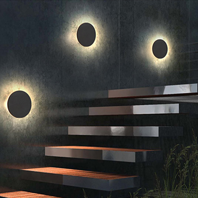 Applique murale extérieure LED Klyne – Ronde ou carrée, étanche, option détecteur