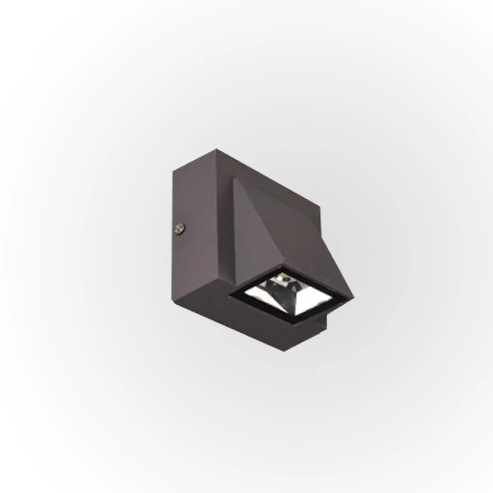 Applique murale extérieure LED Vexto – Métal noir ou gris, simple ou double tête