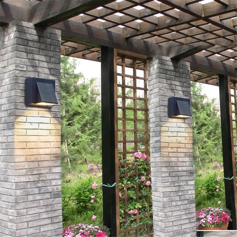 Applique murale extérieure LED Vexto – Métal noir ou gris, simple ou double tête