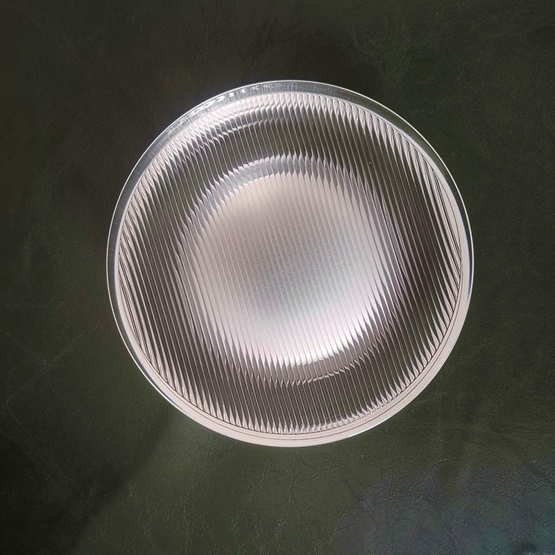 Applique murale extérieure mini bulle Ray – Métal et verre transparent, blanc chaud