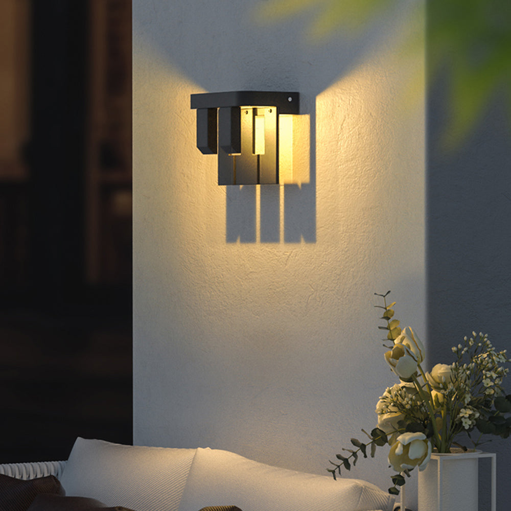 Applique murale extérieure multi-lumières Ray – 2 lumières / Filaire