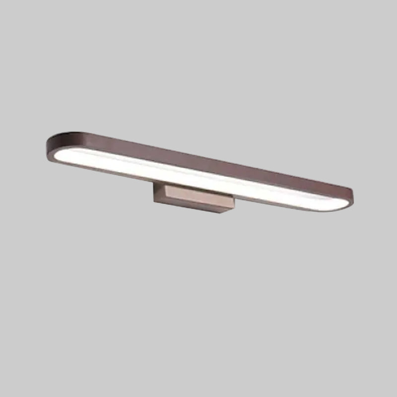 Applique murale LED incurvée Luxa – 60 cm / Blanc froid / Noir