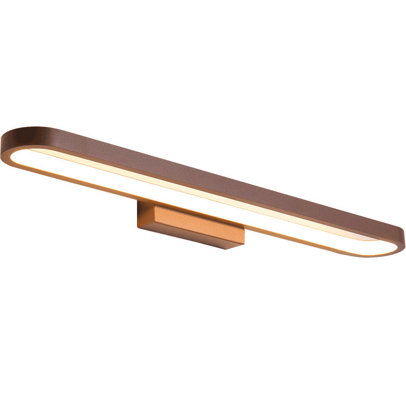 Applique murale LED incurvée Luxa – 40 cm / Blanc froid / Café