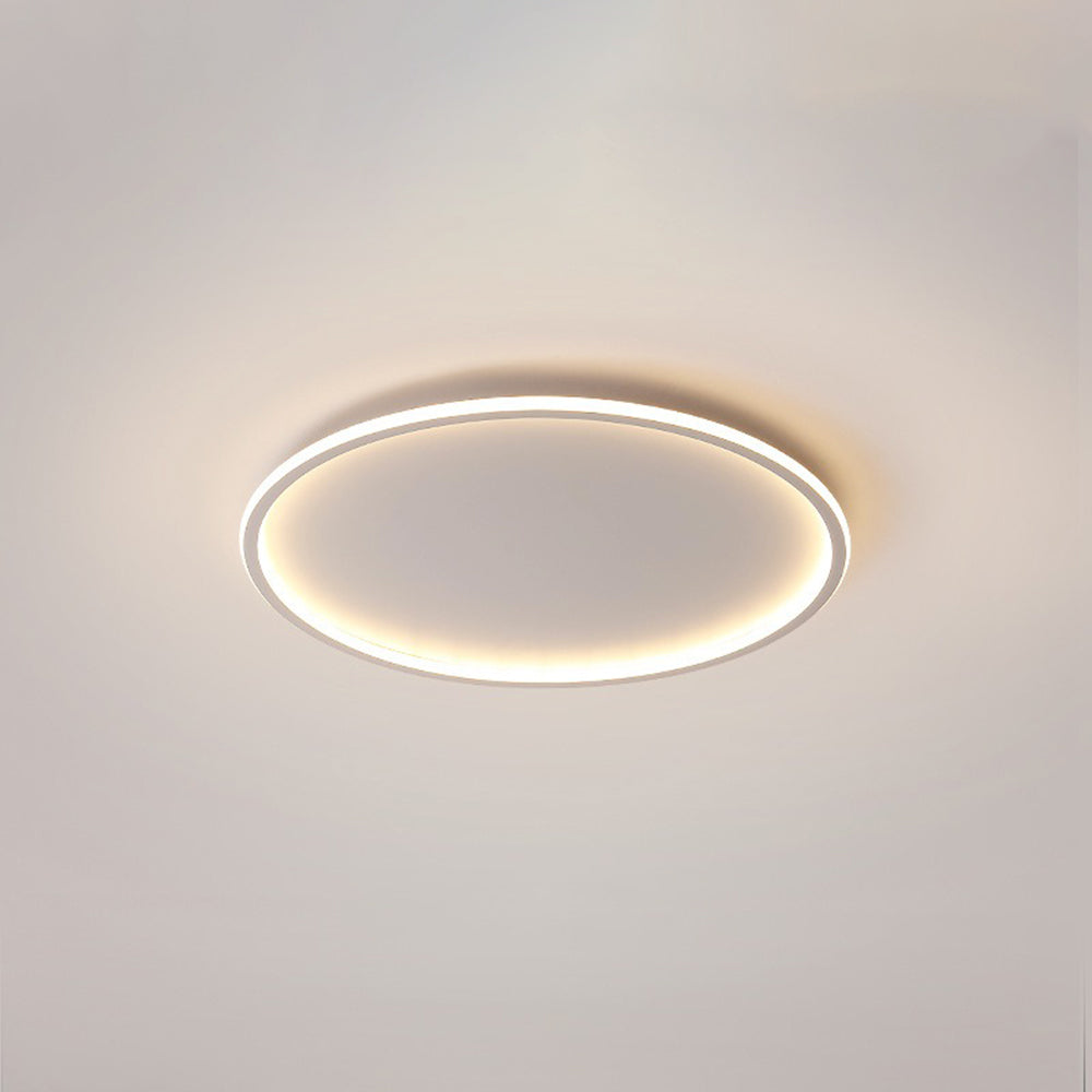 Plafonnier LED rond Quasso – Variable avec télécommande, 3 températures, noir ou blanc