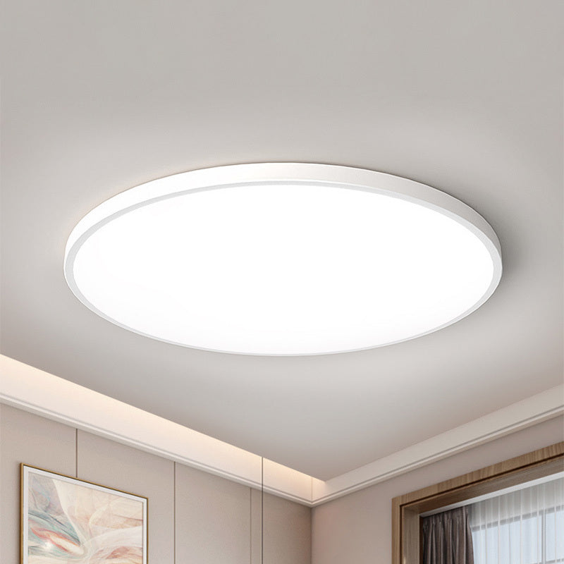 Plafonnier LED rond pour salle de bain Yani – IP44, blanc ou noir, 3 températures