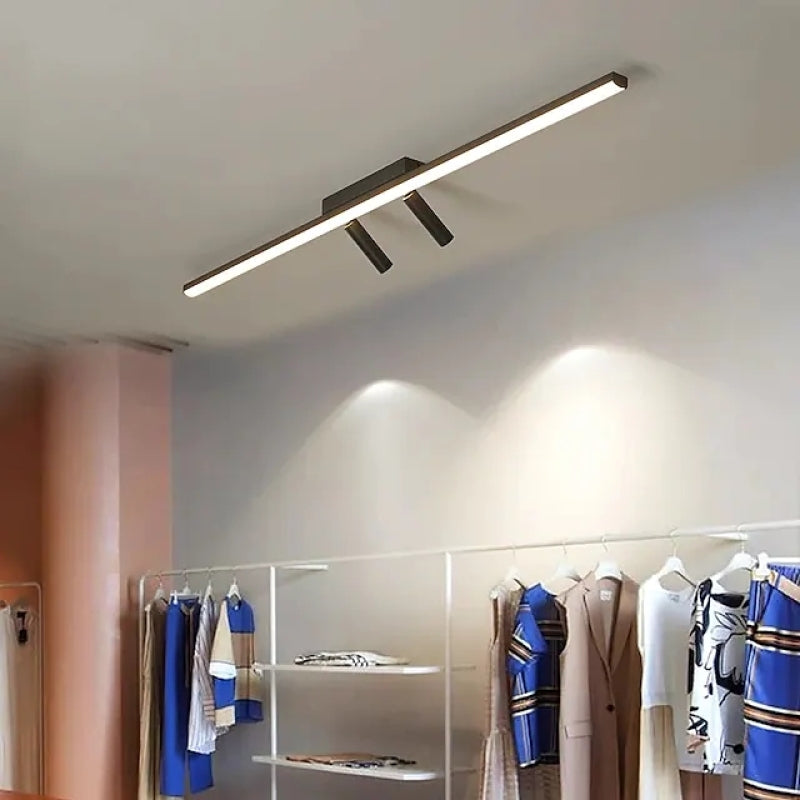 Plafonnier LED à spots orientables Vixo – Linéaire, 3 températures de couleur