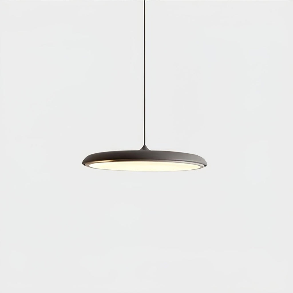 Suspension LED colorée Orik – Dôme macaron en acrylique et métal, 8 coloris