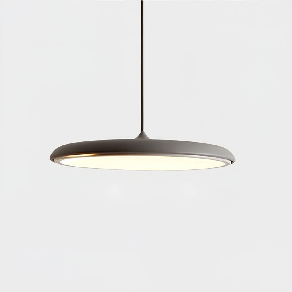 Suspension LED colorée Orik – Dôme macaron en acrylique et métal, 8 coloris
