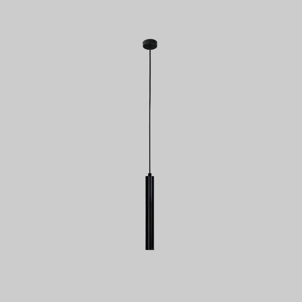 Suspension LED linéaire Filo – Métal sombre, blanc chaud, froid ou neutre