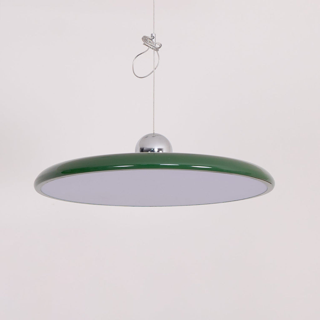 Suspension en métal à bras orientable Flux – Coloris Morandi, LED intégrée