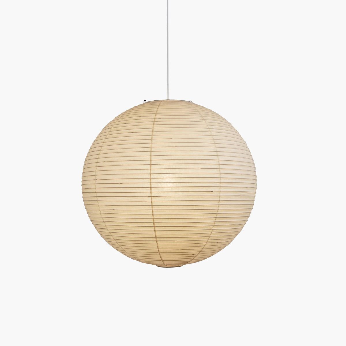 Suspension en papier washi Sylin – Grand abat-jour rond à lumière douce, de 40 à 120 cm