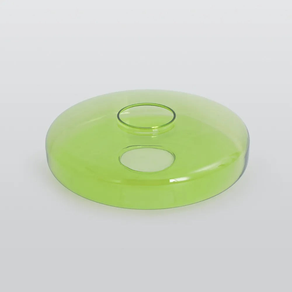 Suspension en verre à étages Jojo – Ambre, vert ou gris fumé, 1 à 3 niveaux